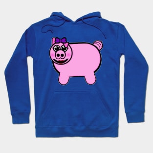 Girly Stuffed Pig Hoodie